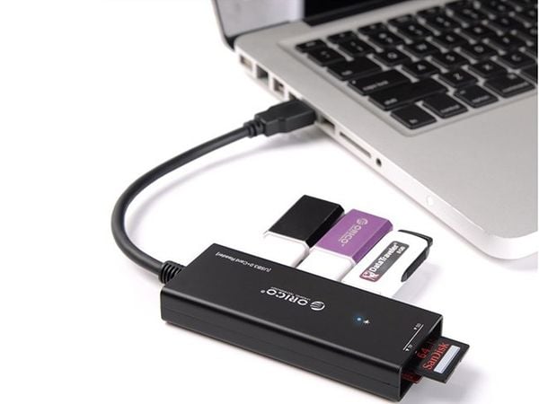 Bộ chia USB 2.0 3 Port + đầu đọc thẻ SD TF Orico H33TS-US - Phụ Kiện Điện Tử Việt Nam