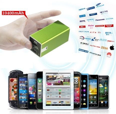 Pin dự phòng chính hãng HAME P6 10400mAh DC5V-1A và 2.15A (thanh lý) - Phụ Kiện Điện Tử Việt Nam