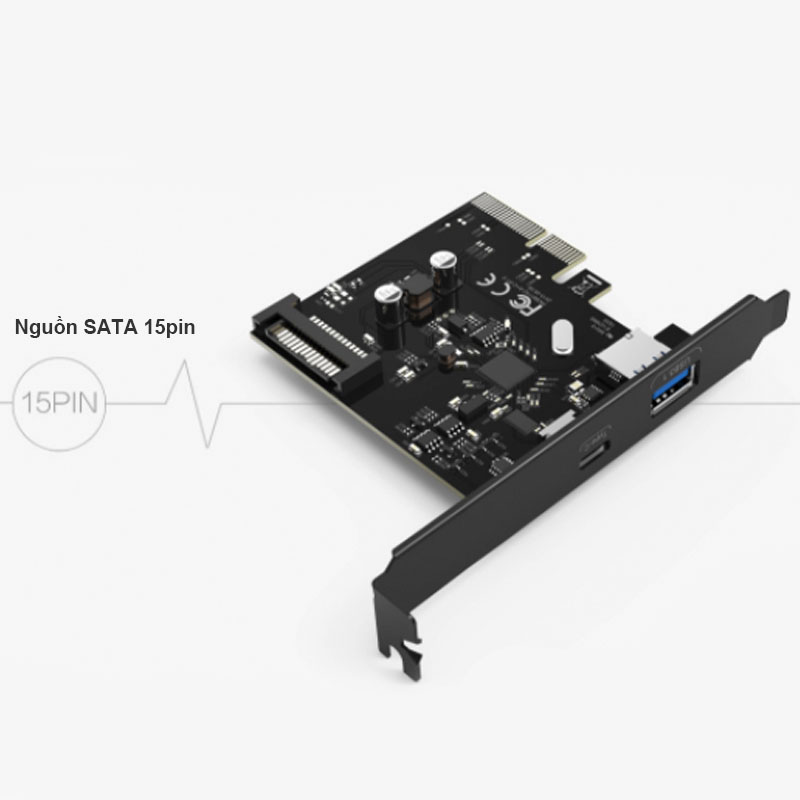 cac pci rausb 3.1orico