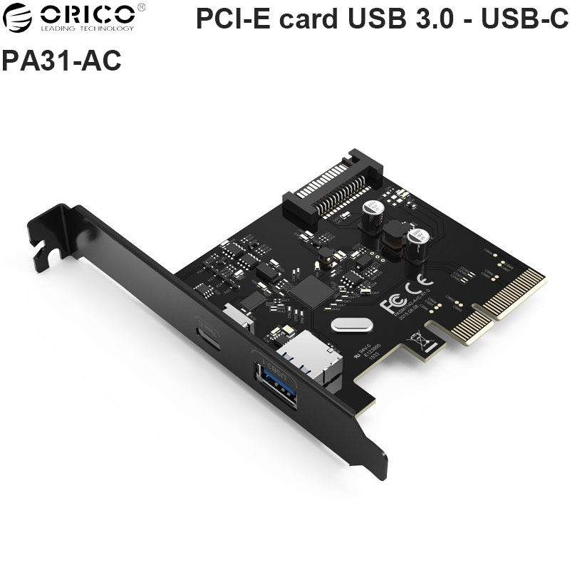 cac pci rausb 3.1orico