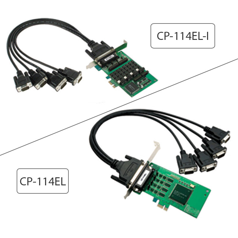 pci-e rs232/rs485/rs422 moxa cp-114el