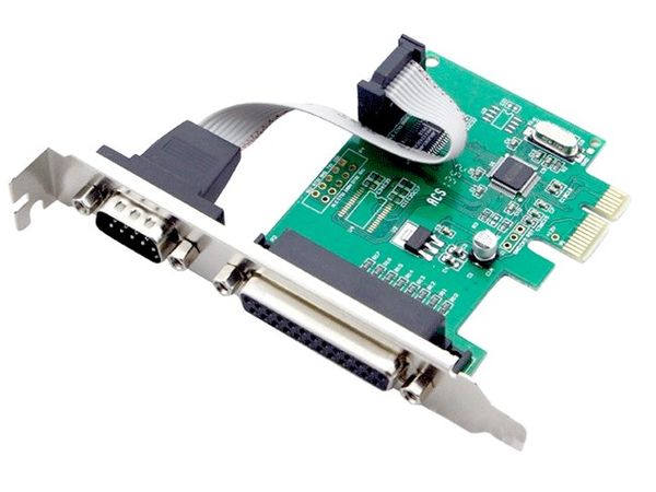 Card chuyển đổi PCi-E sang RS232, LPT - Phụ Kiện Điện Tử Việt Nam
