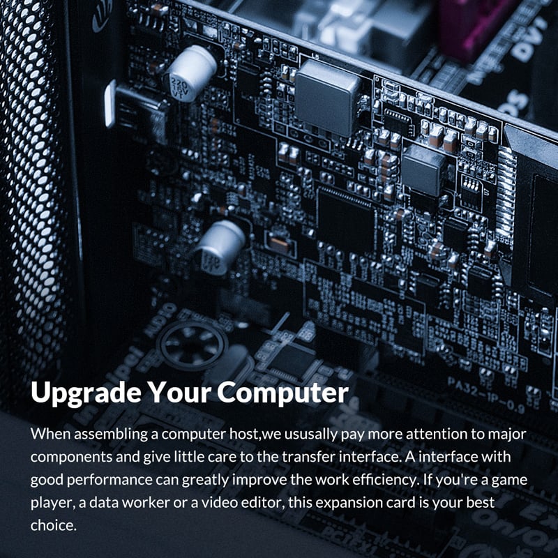 card pci ra usb-c 20gbps orico