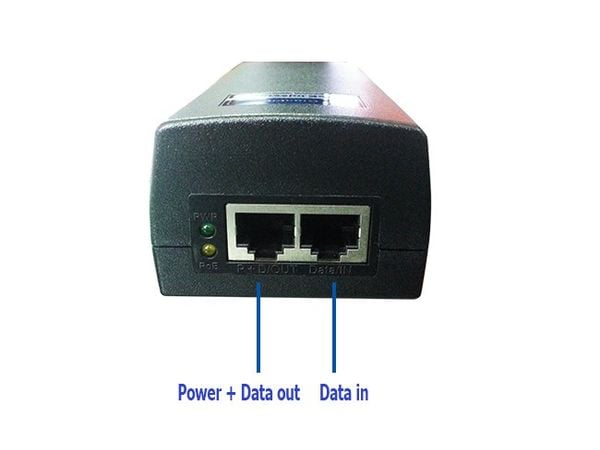 Adapter POE 48-56V 30W 2 Port Gigabit KMETech PSE801G - Phụ Kiện Điện Tử Việt Nam