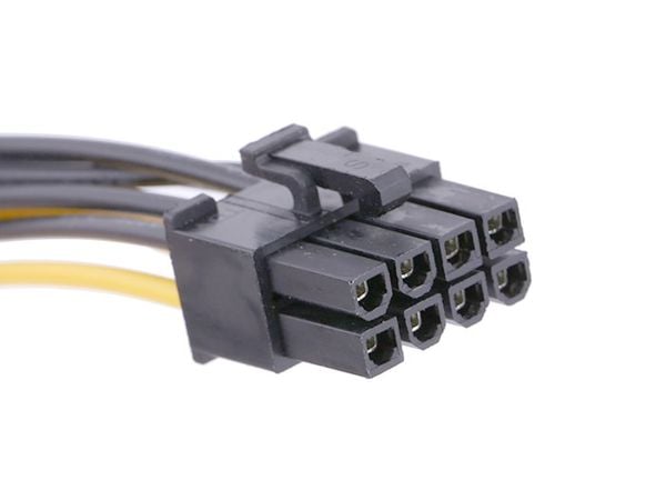 Dây cáp nguồn 2 Molex IDE 4PIN to 8pin PCI-E 2+6 20Cm - Phụ Kiện Điện Tử Việt Nam