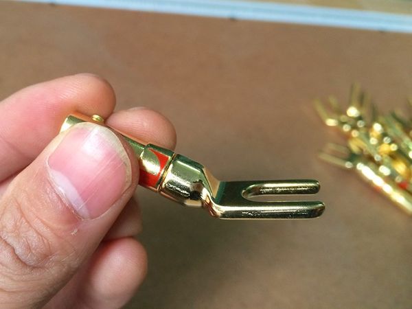 Rắc Audio càng cua Nakamchi, Rắc Audio càng cua to cho loa amplifier mạ vàng 1 chiếc - Phụ Kiện Điện Tử Việt Nam