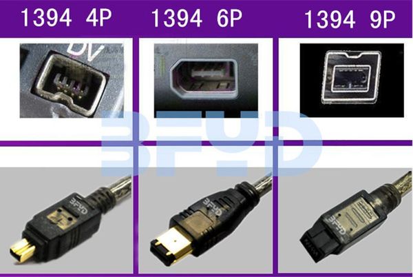 Cáp 1394 FireWire 800/400 1.5m 3m - Dây camera 1394 800x400 - Phụ Kiện Điện Tử Việt Nam