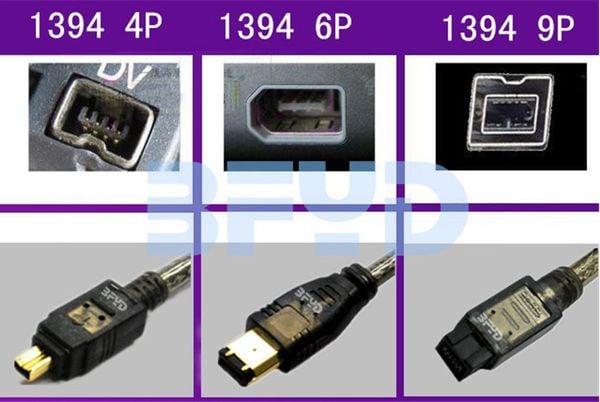 Cáp 1394B FireWire 800/800 1.5M 3M 5M 10M - Phụ Kiện Điện Tử Việt Nam