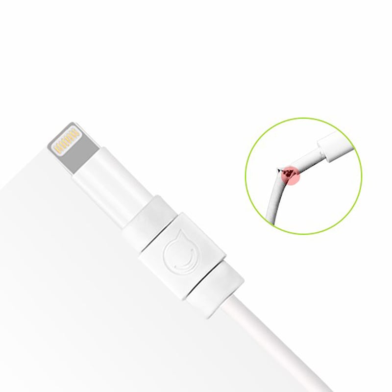 Đầu nhựa bảo vệ cổ dây cáp sạc Smartphone Iphone/iPad UGREEN 40955 | 40956 | 40957 | 40958 (nhiều màu) - Phụ Kiện Điện Tử Việt Nam