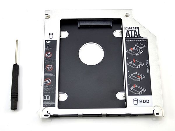 Second HDD Caddy Bay- Lắp ổ cứng thứ 2 cho Macbook qua khay CD 128mm*128mm*9.5mm - Phụ Kiện Điện Tử Việt Nam