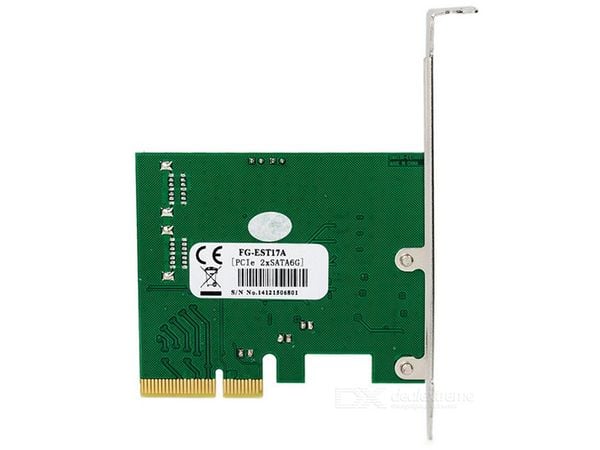 Card PCI-E 1X to SATA III 6Gb 4 Port Syba FG-EST17A, hỗ trợ RAID - Phụ Kiện Điện Tử Việt Nam
