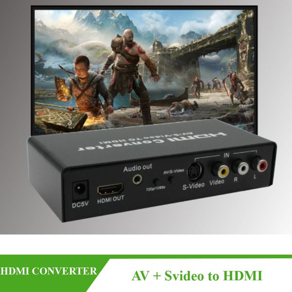 Bộ chuyển đổi S-video và AV Audio sang HDMI - Phụ Kiện Điện Tử Việt Nam