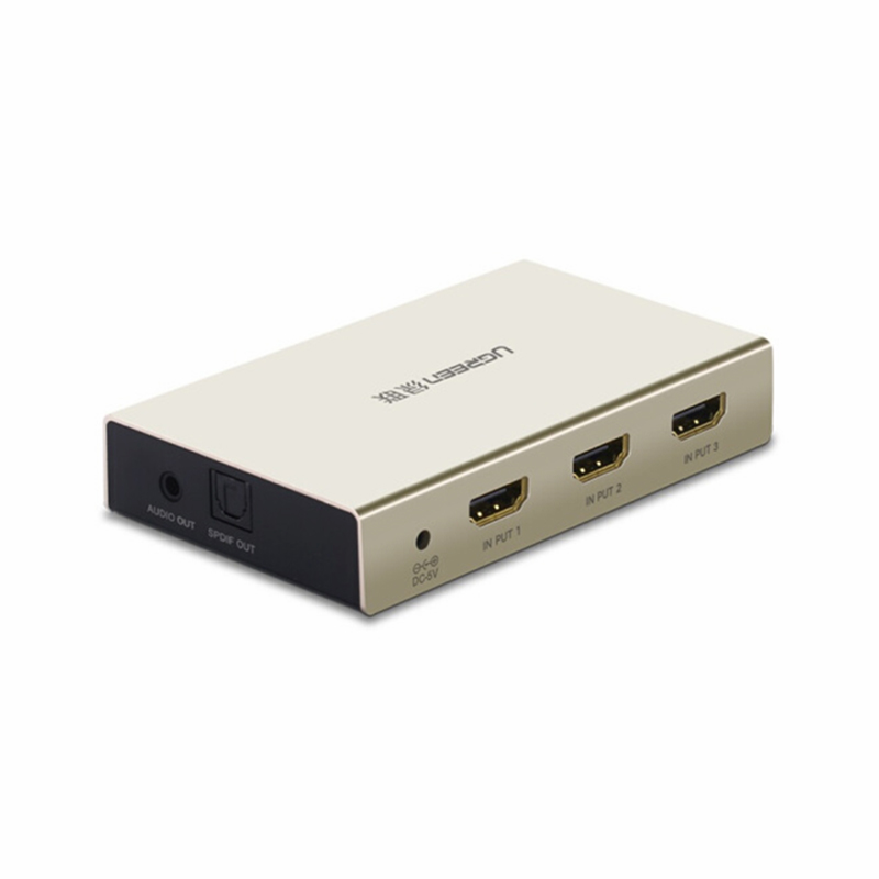 bo chuyen mach hdmi 3 vao 1 ra ugreen 40369