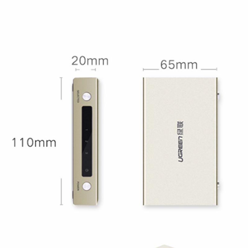 bo chuyen mach hdmi 3 vao 1 ra ugreen 40369