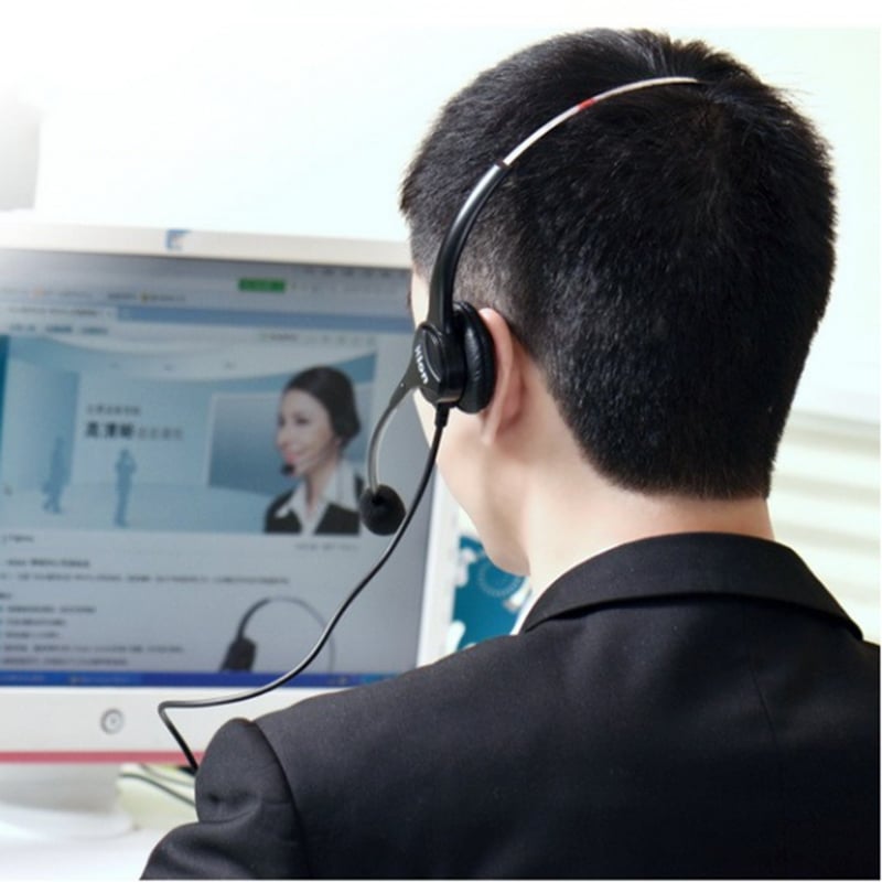 tai nghe 1 ben cho tong dai vien, chat skyper, facebook, zalo hion u60