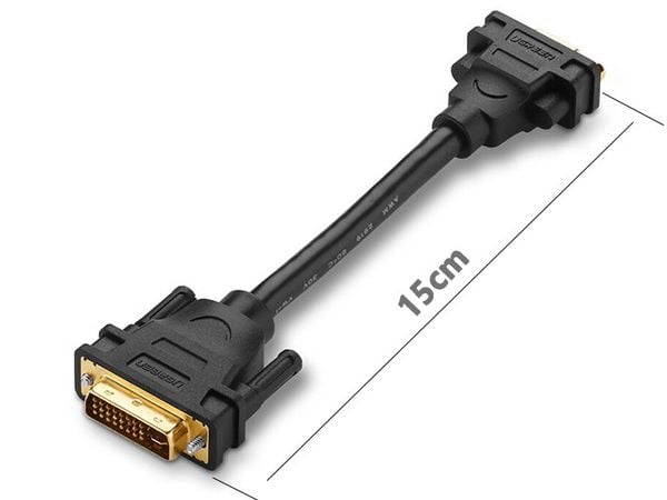 Cáp chuyển DVI 24+5 to VGA 15cm Ugreen 30499 - Phụ Kiện Điện Tử Việt Nam