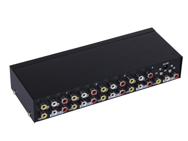 Bộ chia tín hiệu AV Video Audio 1 ra 8 cổng MT-VIKI MT-108AV - Phụ Kiện Điện Tử Việt Nam
