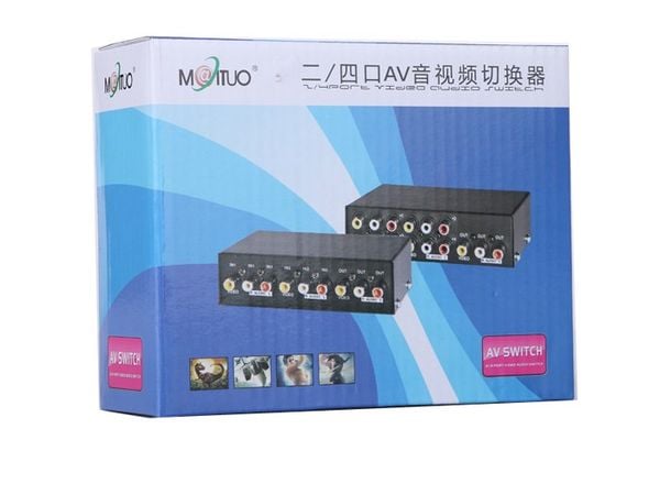 Bộ chuyển mạch tín hiệu AV Video & Audio 4 ra 1 cổng MT-VIKI MT-431AV - Phụ Kiện Điện Tử Việt Nam