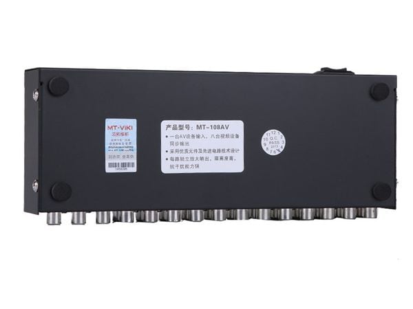 Bộ chia tín hiệu AV Video Audio 1 ra 8 cổng MT-VIKI MT-108AV - Phụ Kiện Điện Tử Việt Nam