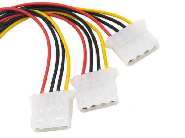 Cáp chia nguồn Molex 4Pin 1 ra 3 - Phụ Kiện Điện Tử Việt Nam