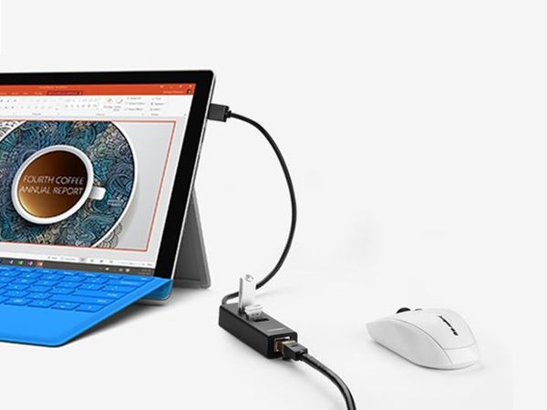 Bộ chia USB 2.0 3 cổng kết hợp USB sang RJ45 LAN 10/100Mb Ugreen 30301 30297 30298 - Phụ Kiện Điện Tử Việt Nam