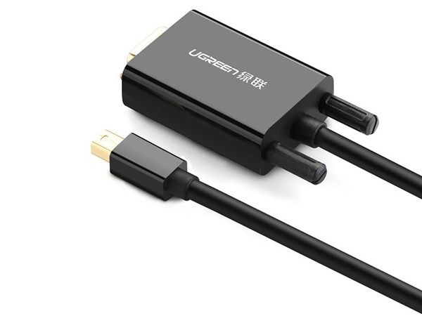 Cáp Mini Displayport to VGA 1.5M | 2M 3M UGREEN (màu đen) - Phụ Kiện Điện Tử Việt Nam