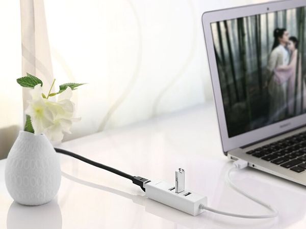 Bộ chia USB 2.0 3 cổng kết hợp USB sang RJ45 LAN 10/100Mb Ugreen 30301 30297 30298 - Phụ Kiện Điện Tử Việt Nam