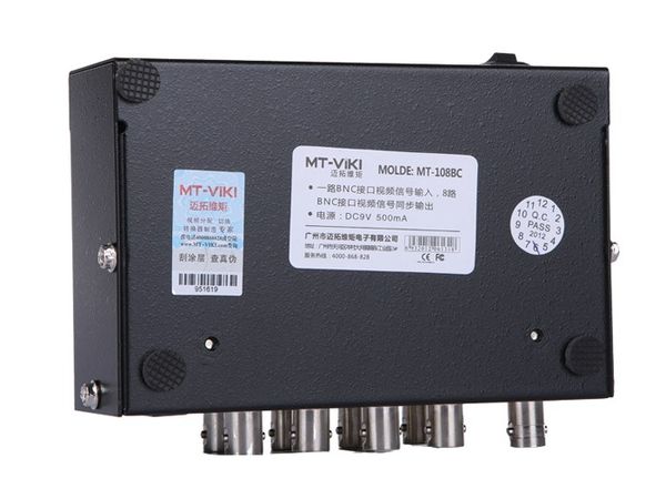 Bộ chia tín hiệu BNC Video 1 ra 8 cổng MT-VIKI MT-108BC - Phụ Kiện Điện Tử Việt Nam