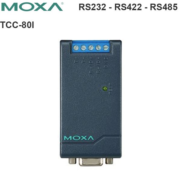 rs232 ra rs422/485 moxa tcc80i