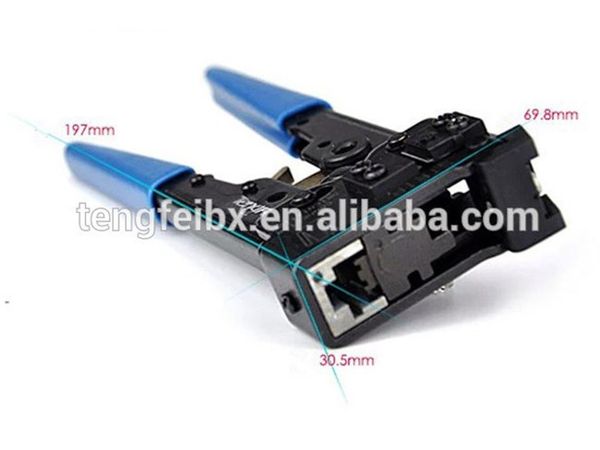 Kìm bóp đầu cáp mạng RJ45 CAT5 CAT6 Tengfei HT-808 - Phụ Kiện Điện Tử Việt Nam