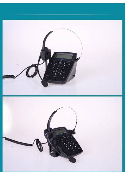 Điện thoại bàn+Tai nghe dùng cho nhân viên CSKH HION VF560 - Phụ Kiện Điện Tử Việt Nam