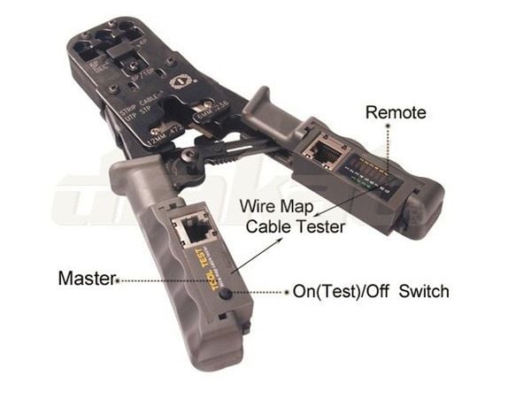 Kìm mạng đa năng RJ45, RJ11, RJ12 Drakat TL-022 - Phụ Kiện Điện Tử Việt Nam
