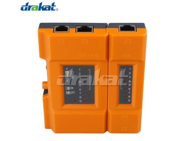 Bộ test dây cáp mạng mạng cáp điện thoại RJ45, RJ11 TL-668 - Phụ Kiện Điện Tử Việt Nam