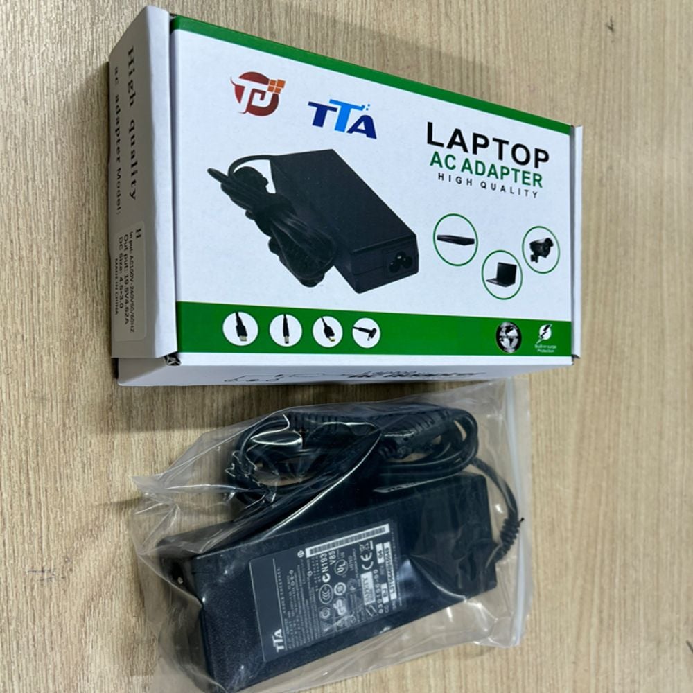Bộ nguồn sạc pin laptop HP 19V-4.62A 90W chân 4.5x3.0mm chính hãng TTA - H90 - Phụ Kiện Điện Tử Việt Nam