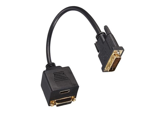 Cáp chia DVI-I 24+5 male to HDMI + DVI-D 24+1 - Phụ Kiện Điện Tử Việt Nam