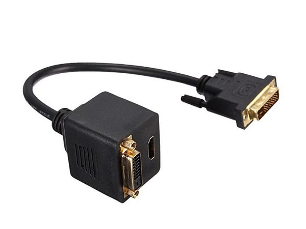 Cáp chia DVI-I 24+5 male to HDMI + DVI-D 24+1 - Phụ Kiện Điện Tử Việt Nam