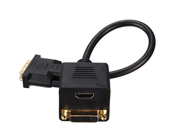 Cáp chia DVI-I 24+5 male to HDMI + DVI-D 24+1 - Phụ Kiện Điện Tử Việt Nam
