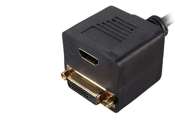 Cáp chia DVI-I 24+5 male to HDMI + DVI-D 24+1 - Phụ Kiện Điện Tử Việt Nam
