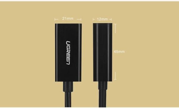 Mini Displayport to HDMI 20Cm 1080P Ugreen 10461 - Phụ Kiện Điện Tử Việt Nam
