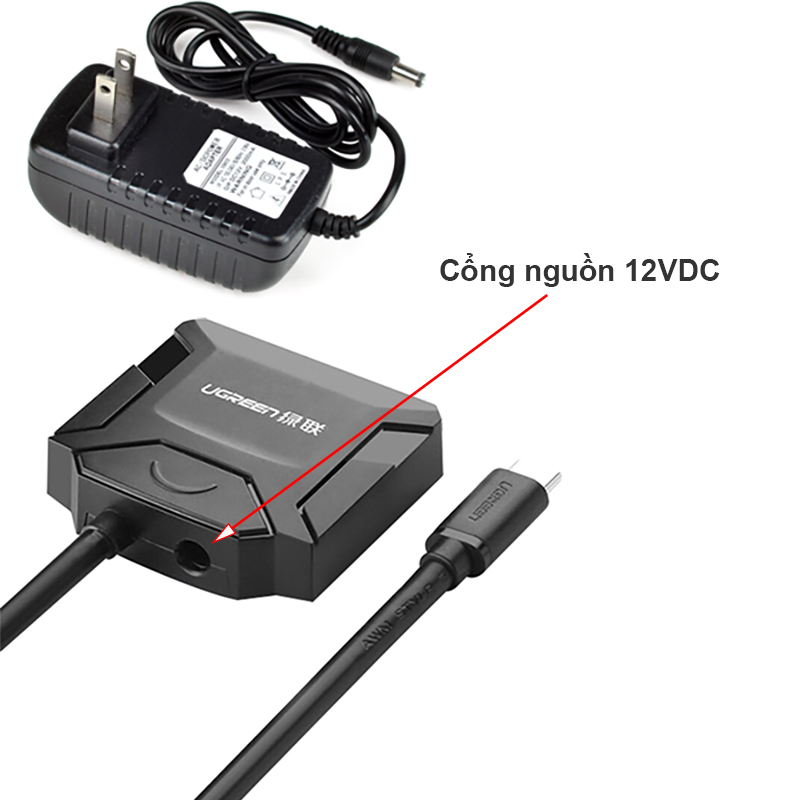 usb-c sang SATA 3 Ugreen 40272