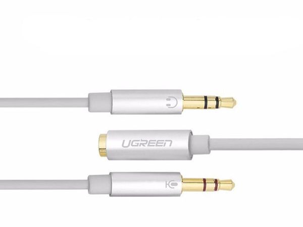 Cáp audio 3.5mm 2 vào 1 micro + audio 20Cm Ugreen 10790 - Phụ Kiện Điện Tử Việt Nam