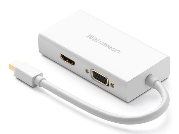 Mini Displayport to HDMI DVI VGA Ugreen 20417 hỗ trợ 4K - Phụ Kiện Điện Tử Việt Nam