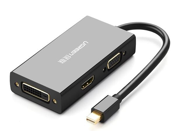 Mini Displayport to HDMI DVI VGA Ugreen 20417 hỗ trợ 4K - Phụ Kiện Điện Tử Việt Nam