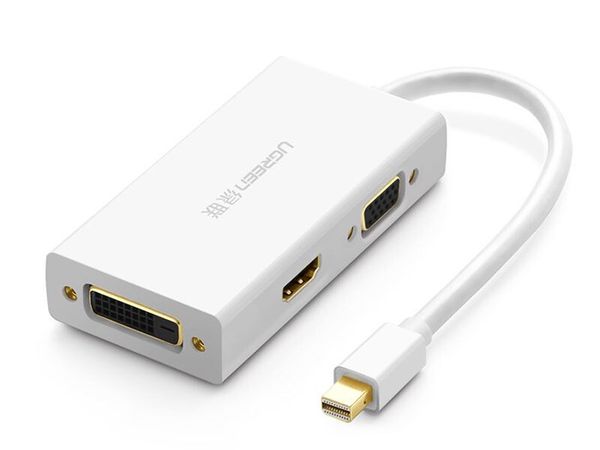 Mini Displayport to HDMI DVI VGA Ugreen 20418 hỗ trợ 4K - Phụ Kiện Điện Tử Việt Nam