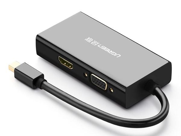 Mini Displayport to HDMI DVI VGA Ugreen 20417 hỗ trợ 4K - Phụ Kiện Điện Tử Việt Nam