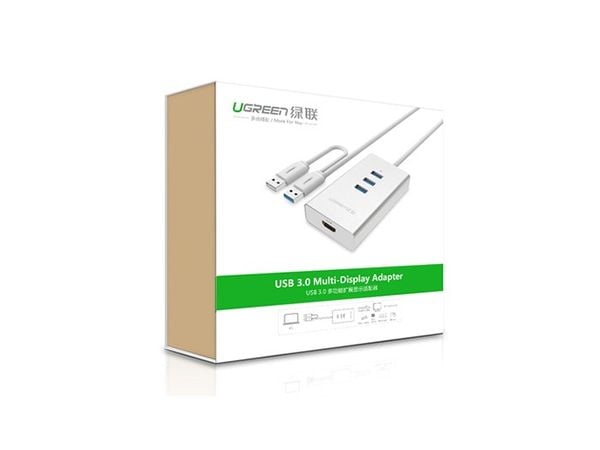 Bộ chia USB 3.0 3 port - USB 3.0 ra HDMI 1080P Ugreen 40257 - Phụ Kiện Điện Tử Việt Nam