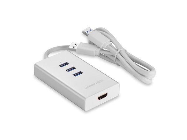 Bộ chia USB 3.0 3 port - USB 3.0 ra HDMI 1080P Ugreen 40257 - Phụ Kiện Điện Tử Việt Nam