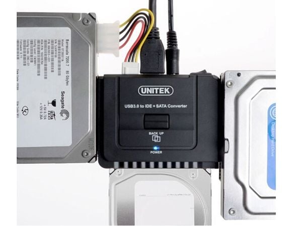 Box USB 3.0 To SATA+IDE Unitek Y-3322A - Phụ Kiện Điện Tử Việt Nam