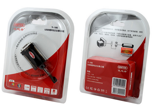 Cáp USB to RS232 1.5m Unitek Y-105 hỗ trợ Win7 8 10 - Phụ Kiện Điện Tử Việt Nam