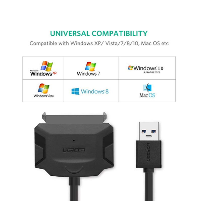 usb 2.0 sang sata ugreen 20215